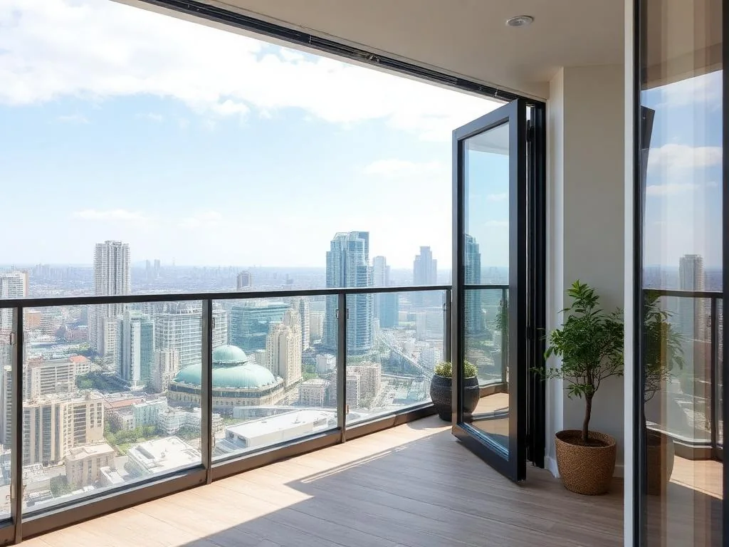 Katlanır cam balkon
